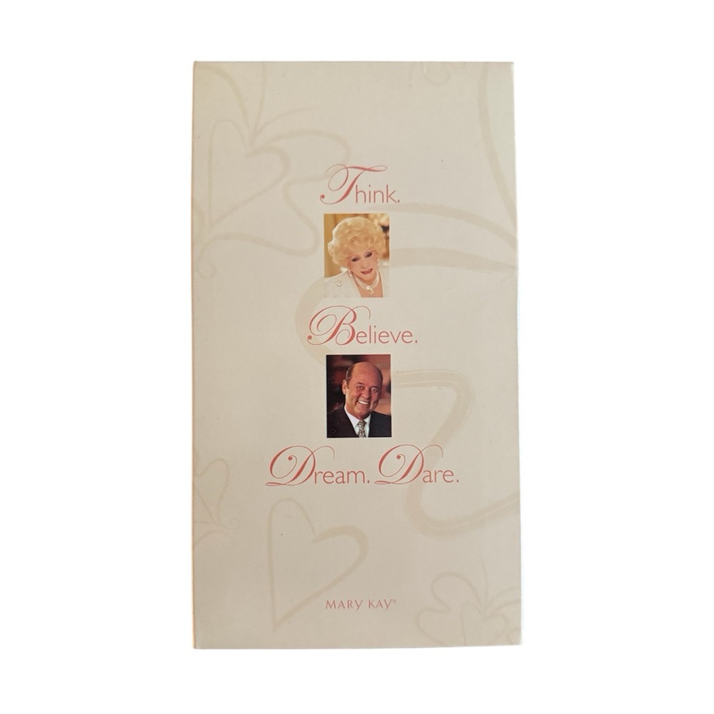 Mary Kay Think Believe Dream Dare VHS Seminar 2001 Video Tape